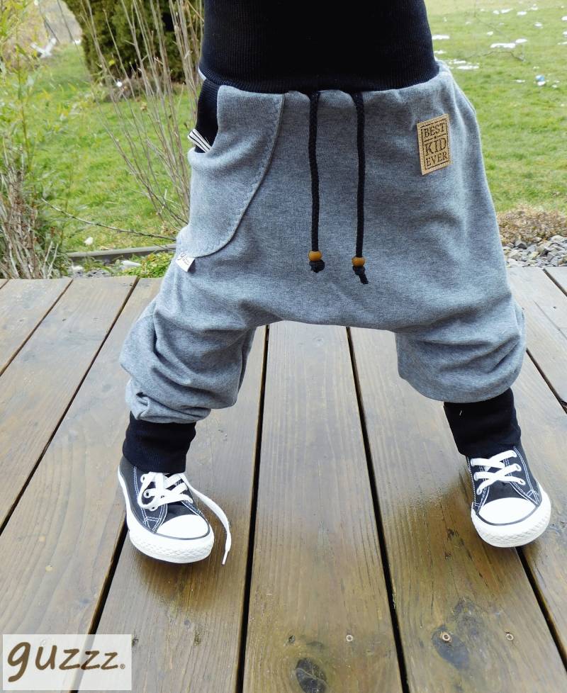 Pumphose Sweat Basic Grey von GuzzzDesign