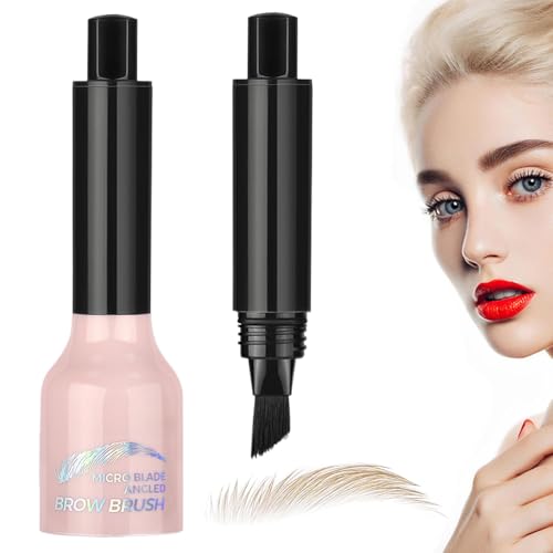 Augenbrauentönungspinsel, Augenbrauenfarbpinsel, Augenbrauenfarbpinsel, abgewinkelter Augenbrauenpinsel, wischfester Augenbrauenstift, langanhaltender Augenbrauenfleck, Augenbrauenstift-Pinsel, von Gvblkq