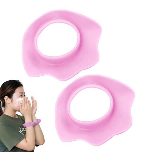 Gvblkq Gesichtswasch-Armbänder,Gesichtswasch-Armbänder,Damen-Hautpflege-Armbänder zum Waschen des Gesichts, 2er-Set | Handgelenk-Waschbänder, wasserdichte Spa-Hautpflege-Armbänder zum Waschen und von Gvblkq