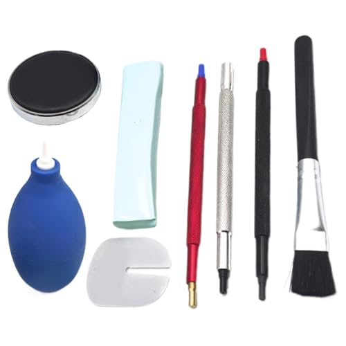 Gvblkq Watch Link Removal Kit, 8 Pieces Watch Screwdriver Set, Anti Slip Precision Tool, Jewelry Cleaning Care Supplies for Beginners, Home Users, Professionals, Women, Family and Friends, 15x9x6cm von Gvblkq