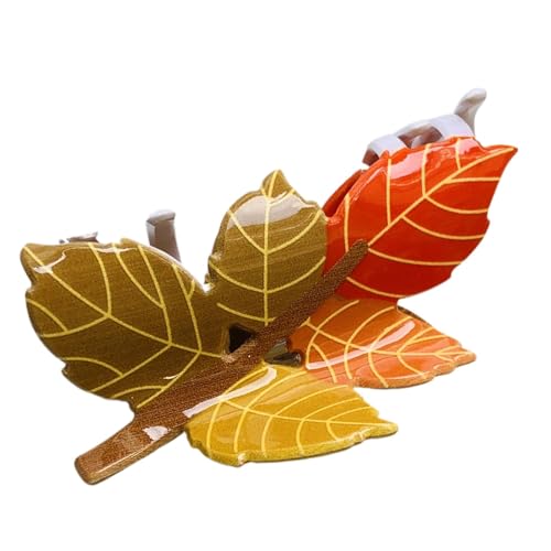 Stilvolle Acryl-Haarnadel, bunte Haarspange für Partys, einzigartige Haarspangen-Designs, Tierform, Statement-Haarspange, Thanksgiving-Haarschmuck, vielseitige Haarspangen für alle Okka-Modelle von Gvblkq