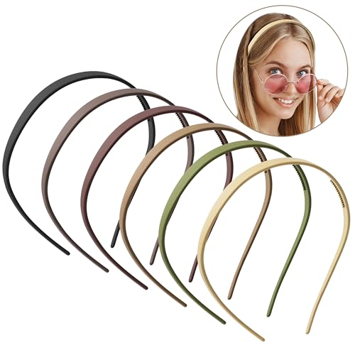 GwaOery Haarreifen Damen 6 Stück Kein Kopfschmerz Haarreif für Brillenträger Sonnenbrille Haarreifen Mode Knoten Haarband Damen Dünn Süßes Stirnband Anti Rutsch mit Zähnen für Frauen Mädchen GwaOery Haarreifen Damen 6 Stück Kein Kopfschmerz Haarreif für Brillenträger Sonnenbrille Haarreifen Mode Knoten Haarband Damen Dünn Süßes Stirnband Anti Rutsch mit Zähnen für Frauen Mädchen von GwaOery