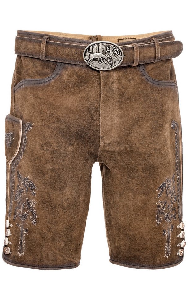 Gwandler Trachtenlederhose JONAS-gespeckt von Gwandler