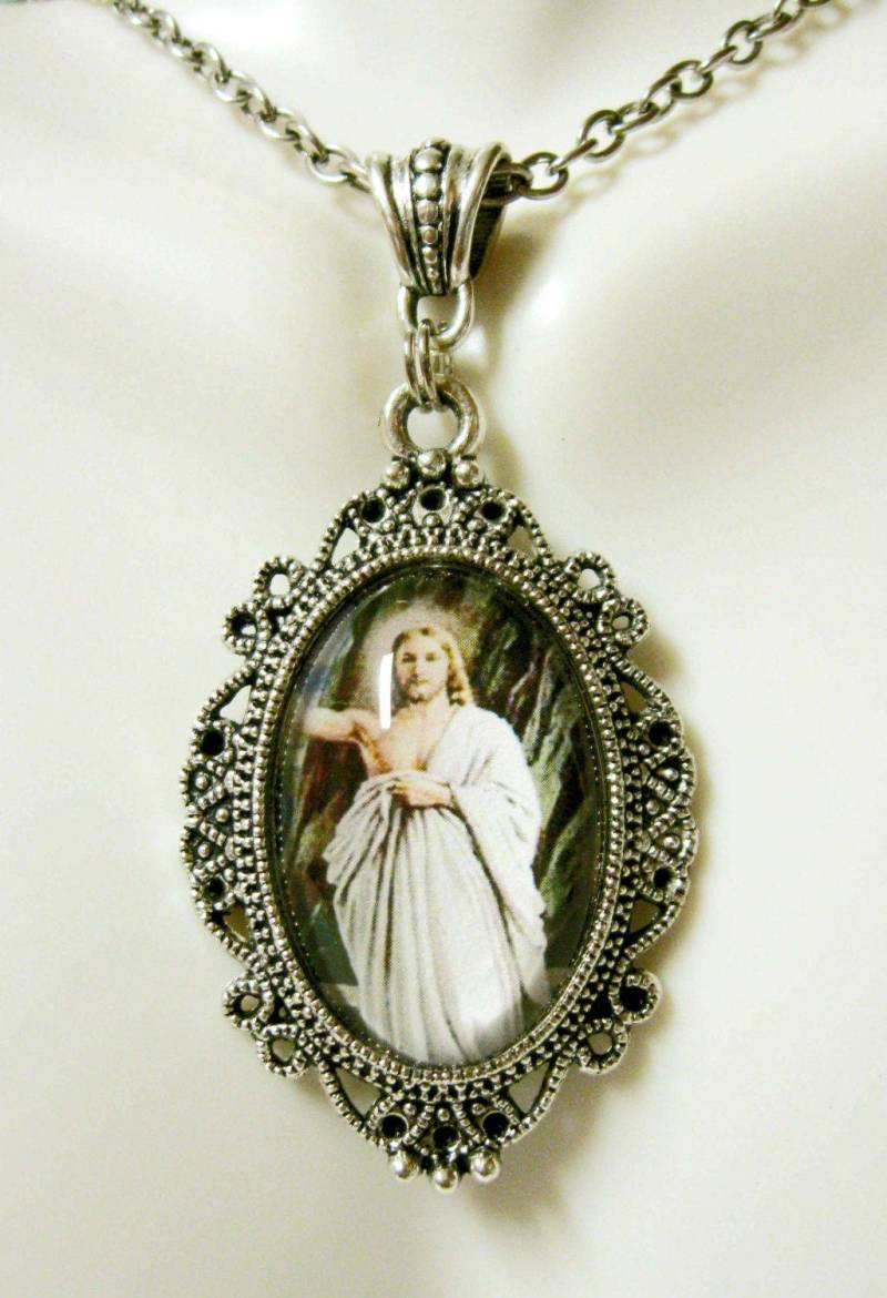 Auferstehung Christi Anhänger Mit Kette - Ap04-233 von Gwendysgems