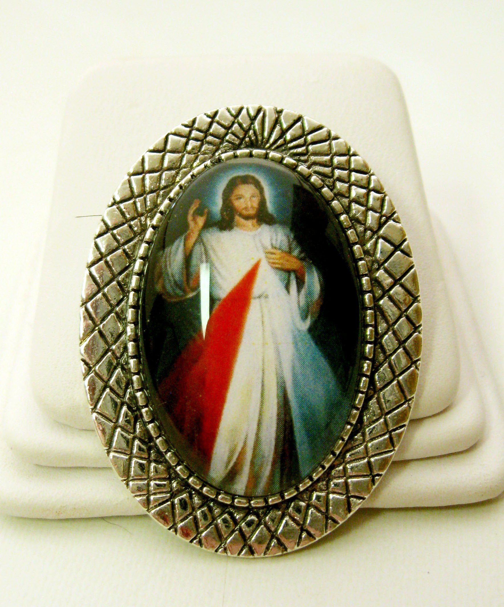 Barmherzigkeit Gottes Brosche/Anstecknadel - Br10-098 von Gwendysgems