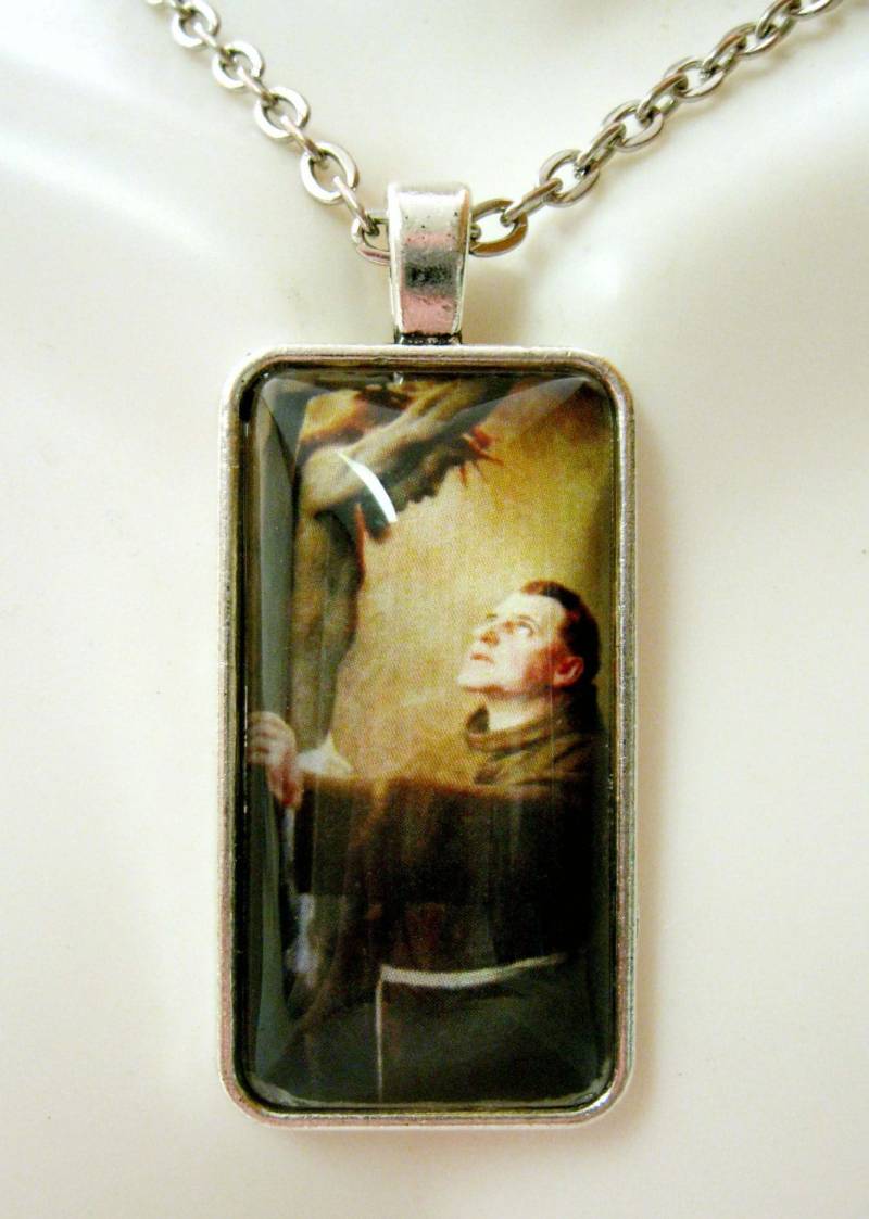 Die Vision Christi Des Heiligen Franziskus Von Mit Kette - Ap16-009 von Gwendysgems