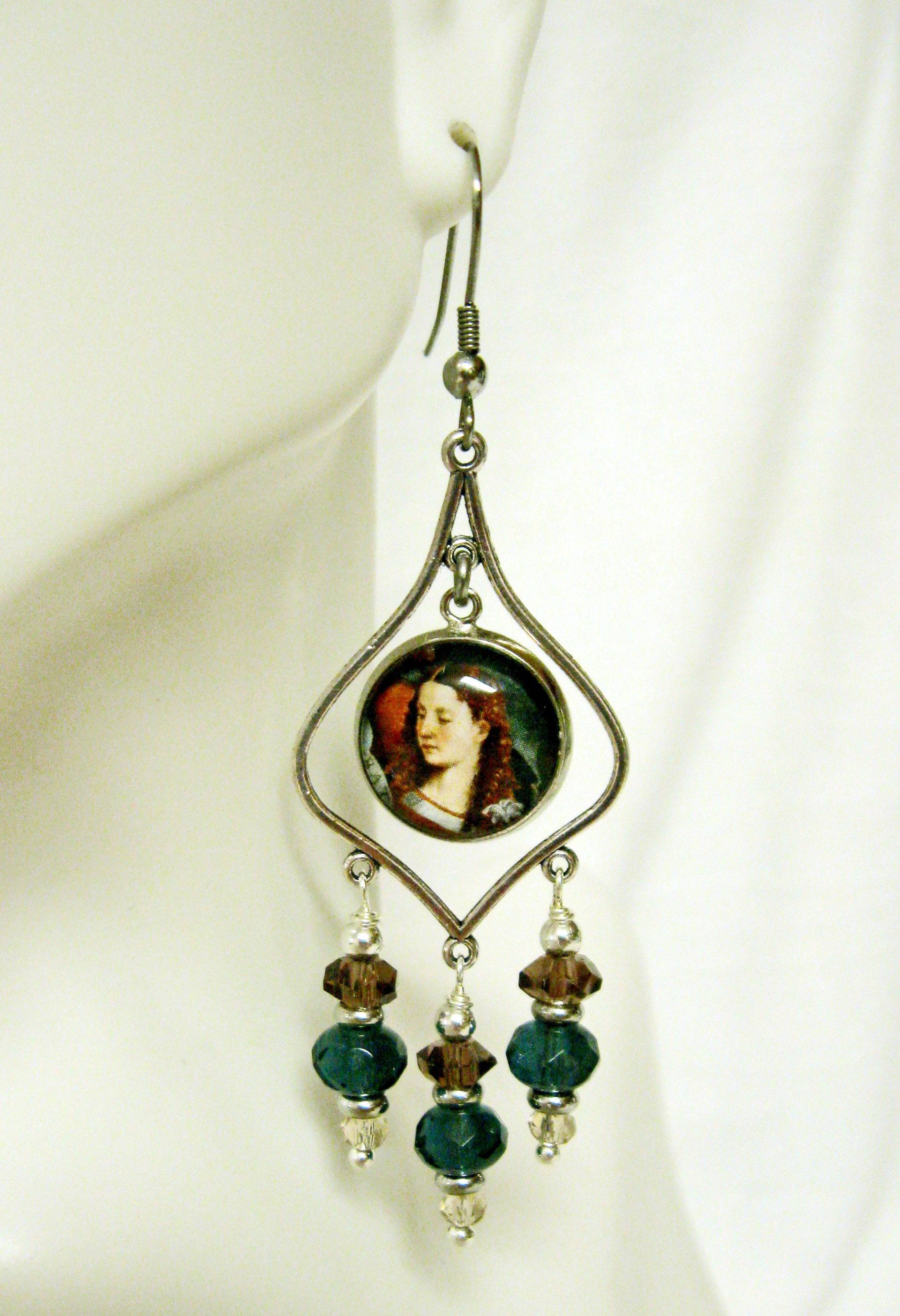 Erzengel Gabriel Kronleuchter Ohrringe - E0160-014 von Gwendysgems