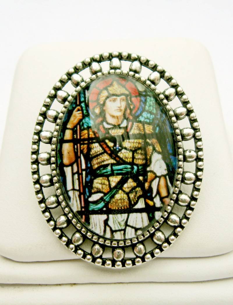 Erzengel Michael Brosche/Anstecknadel - Br02-050 von Gwendysgems