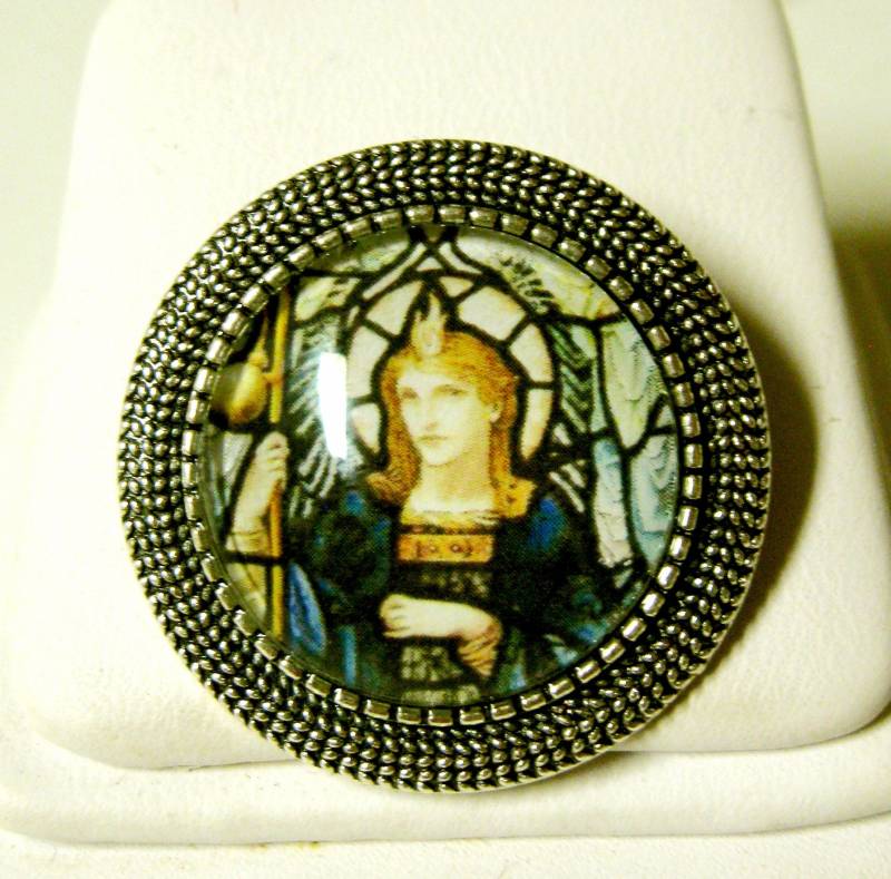 Erzengel Raphael Pin/Brosche - Br09-024 von Gwendysgems
