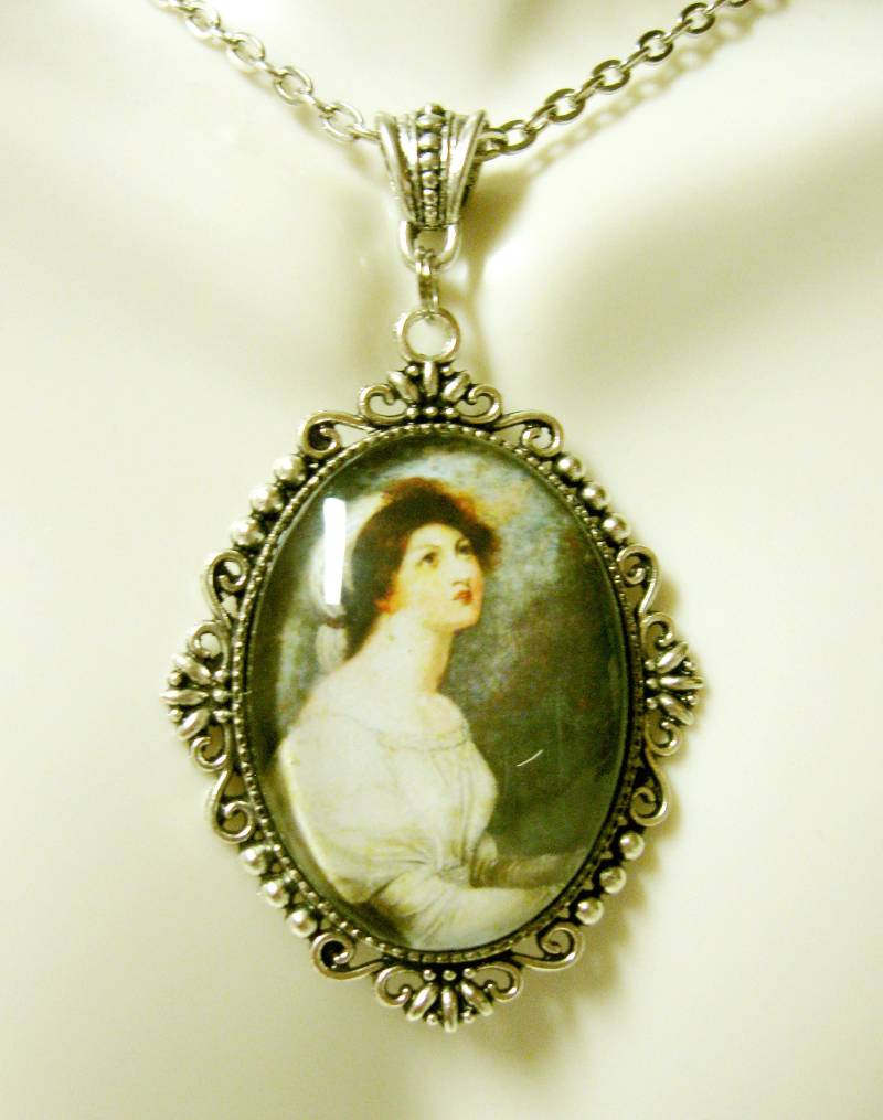 Heilige Cecelia Anhänger Und Kette - Ap09-294 von Gwendysgems