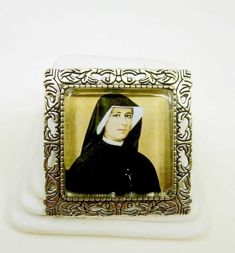 Heilige Faustina Cabrio Brosche/Anhänger Und Kette - Ap35-008 von Gwendysgems