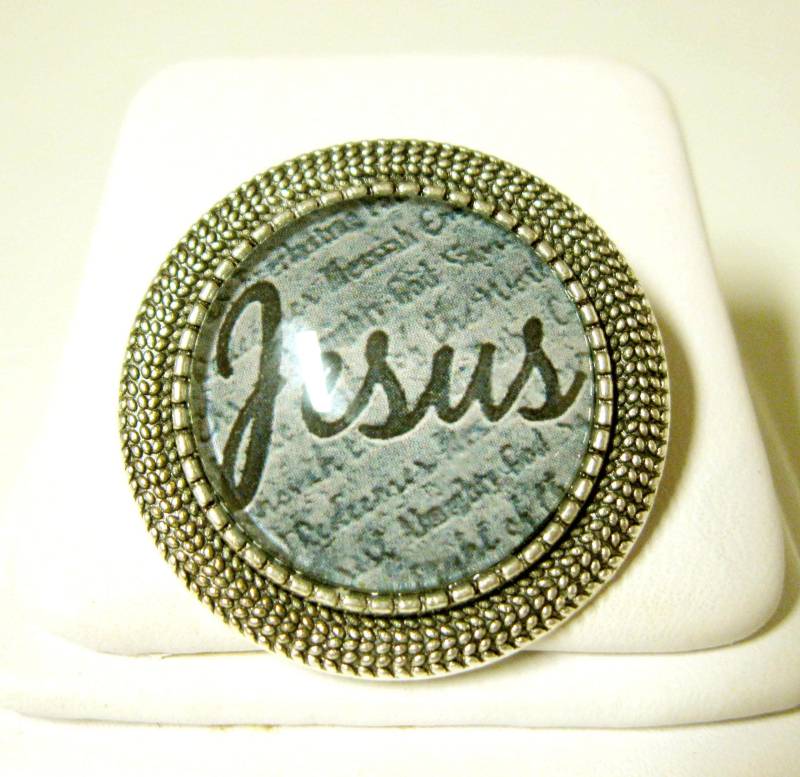 Jesus Pin/Brosche - Br09-035 von Gwendysgems