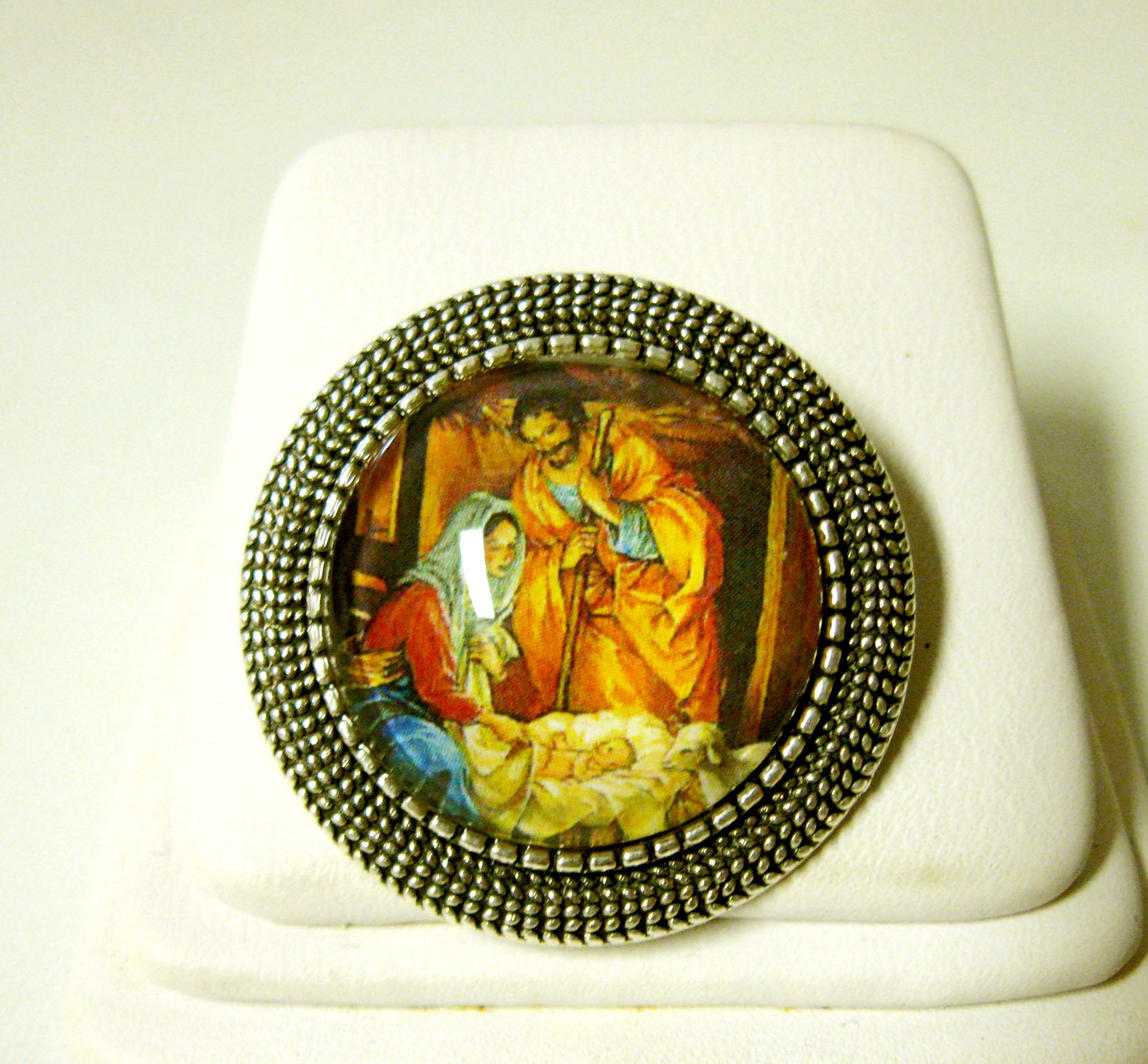 Krippennadel/Brosche - Br09-084 von Gwendysgems