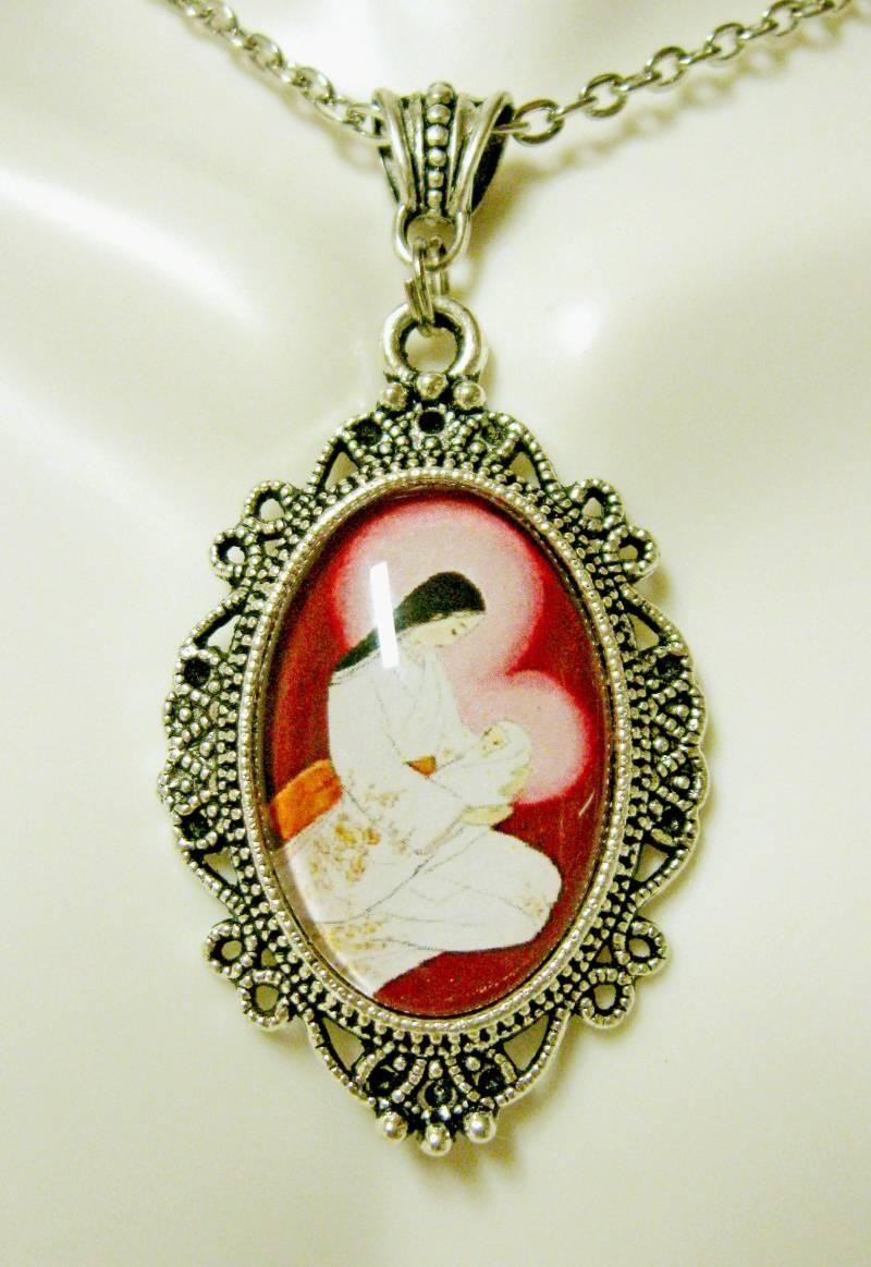 Madonna Mit Kind Anhänger Kette - Ap04-162 von Gwendysgems