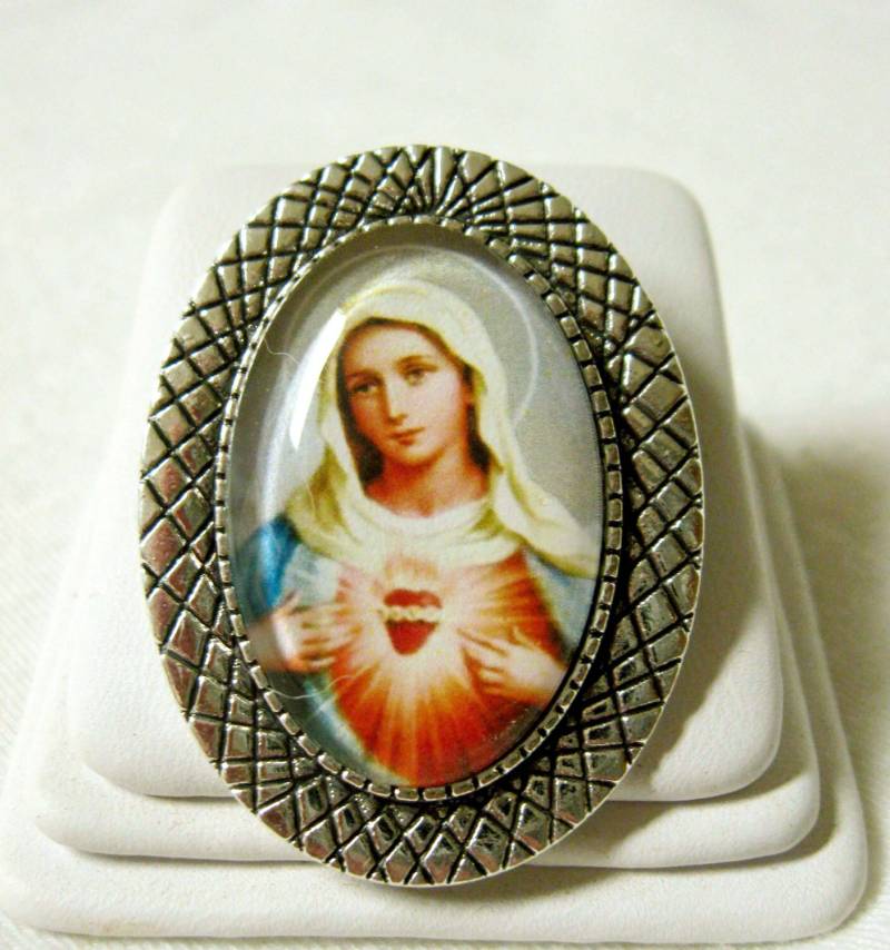 Makellose Herz Brosche/Anstecknadel - Br10-014 von Gwendysgems