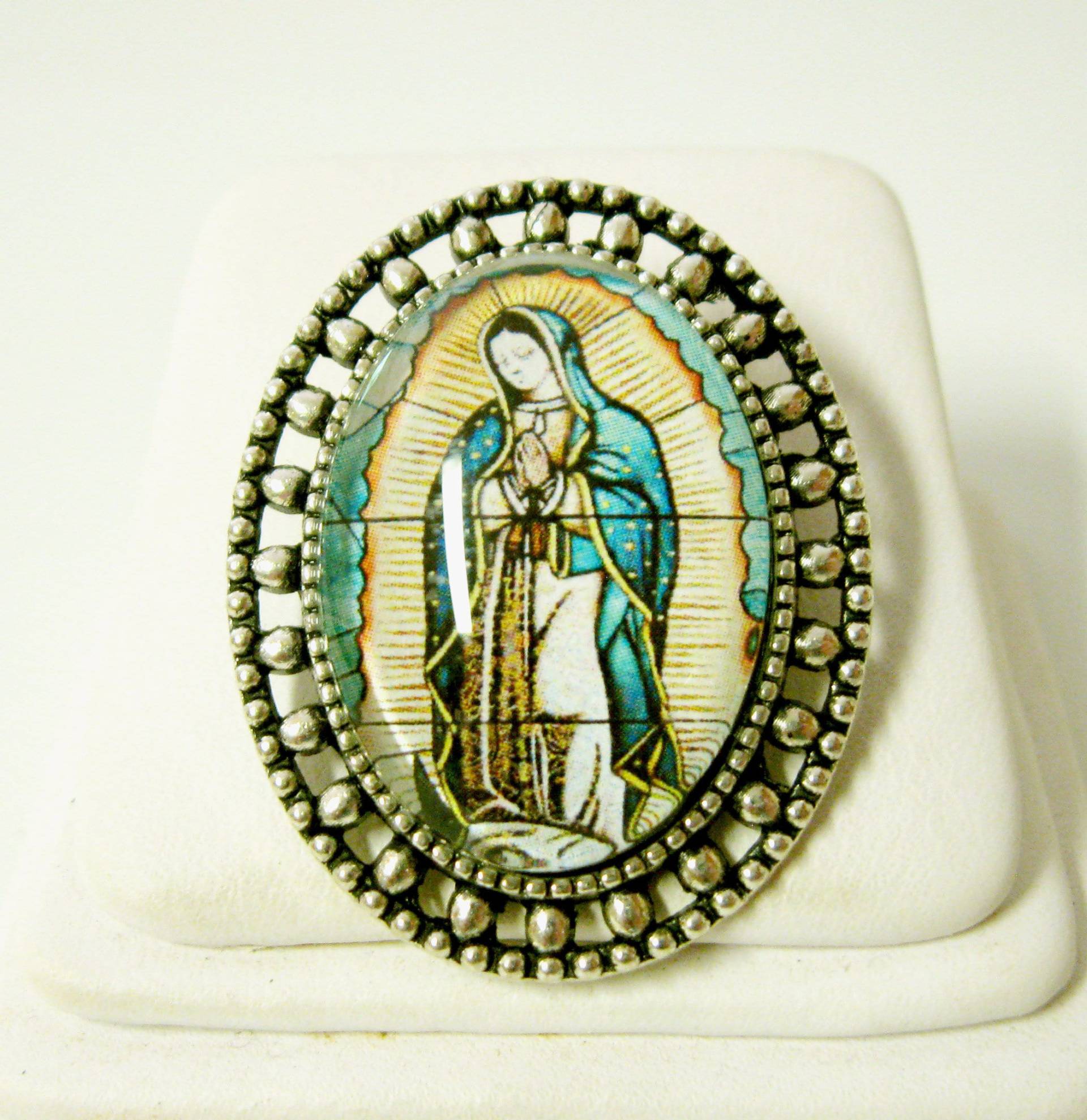 Our Lady Of Guadalupe Brosche/Anstecknadel - Br02-200 von Gwendysgems