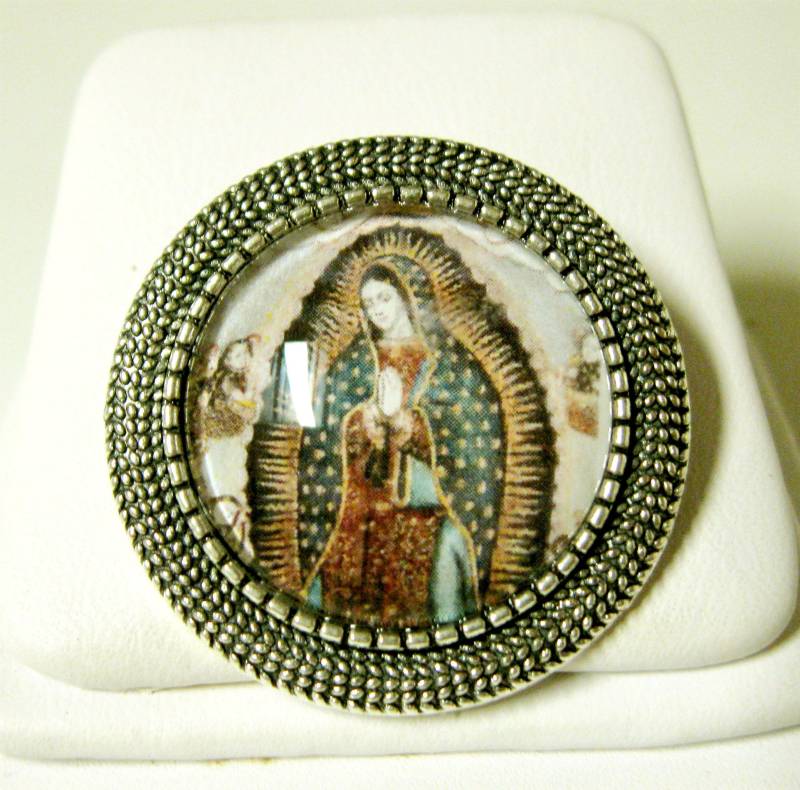Our Lady Of Guadalupe Brosche/Anstecknadel - Br09-019 von Gwendysgems