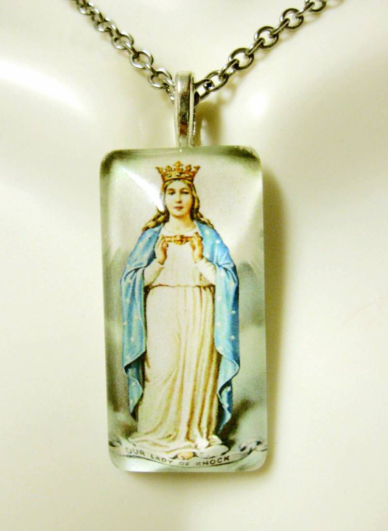Our Lady Of Knock Anhänger Mit Kette -Gp12-049 von Gwendysgems