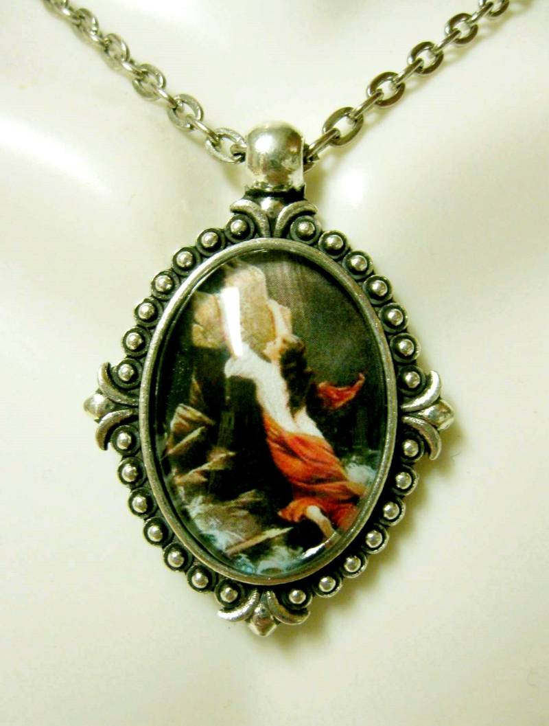 Rock Der Alter Anhänger Und Kette - Ap05-246 von Gwendysgems