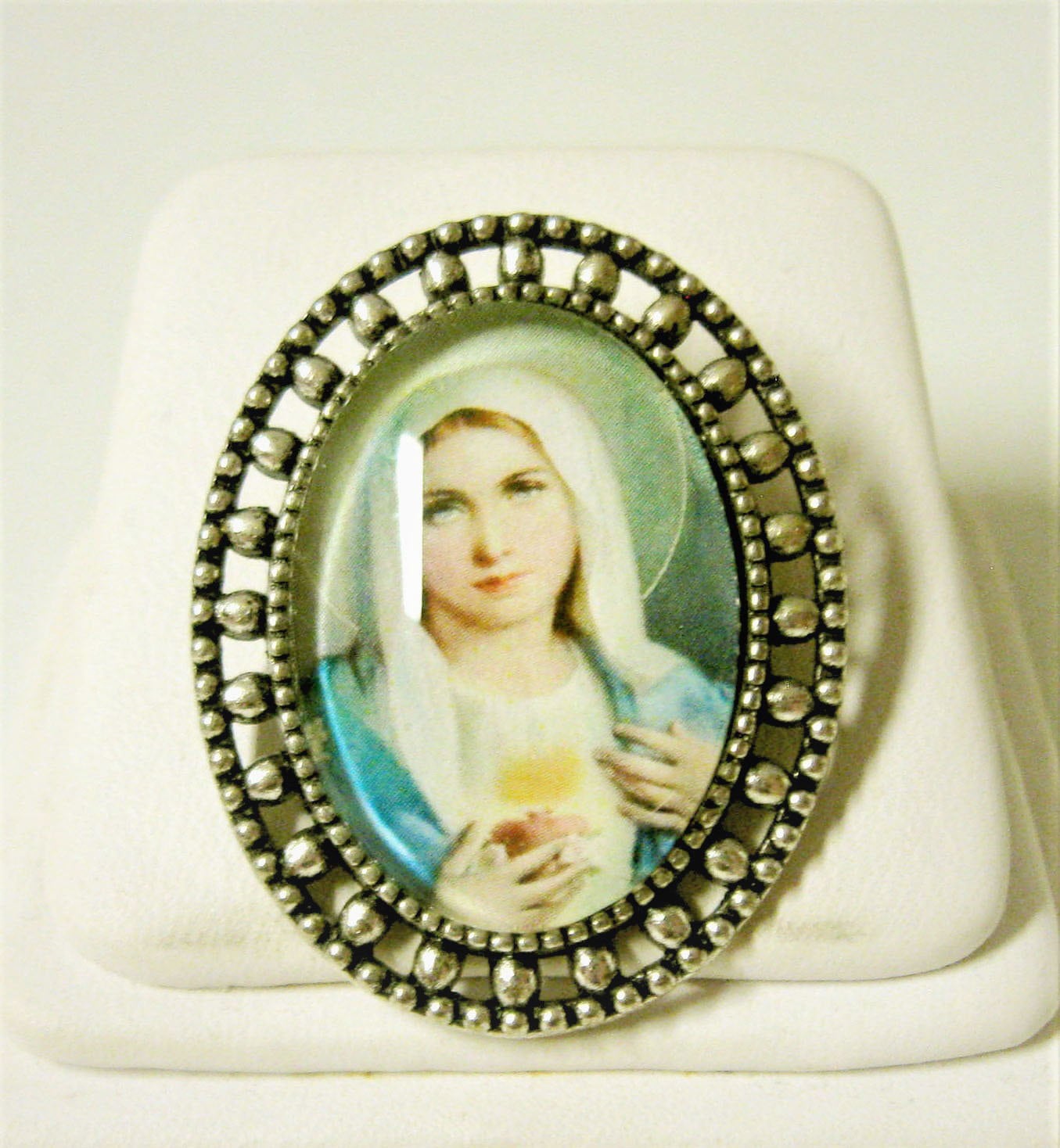 Unsere Liebe Frau Vom Unbefleckten Herzen Brosche/Anstecknadel - Br02-054 von Gwendysgems