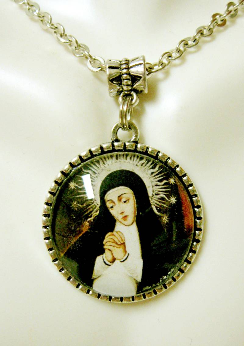 Unsere Liebe Frau Von Einsamkeit/Baum Des Lebens Kommt Anhänger Und Kette - Ap05-108 von Gwendysgems