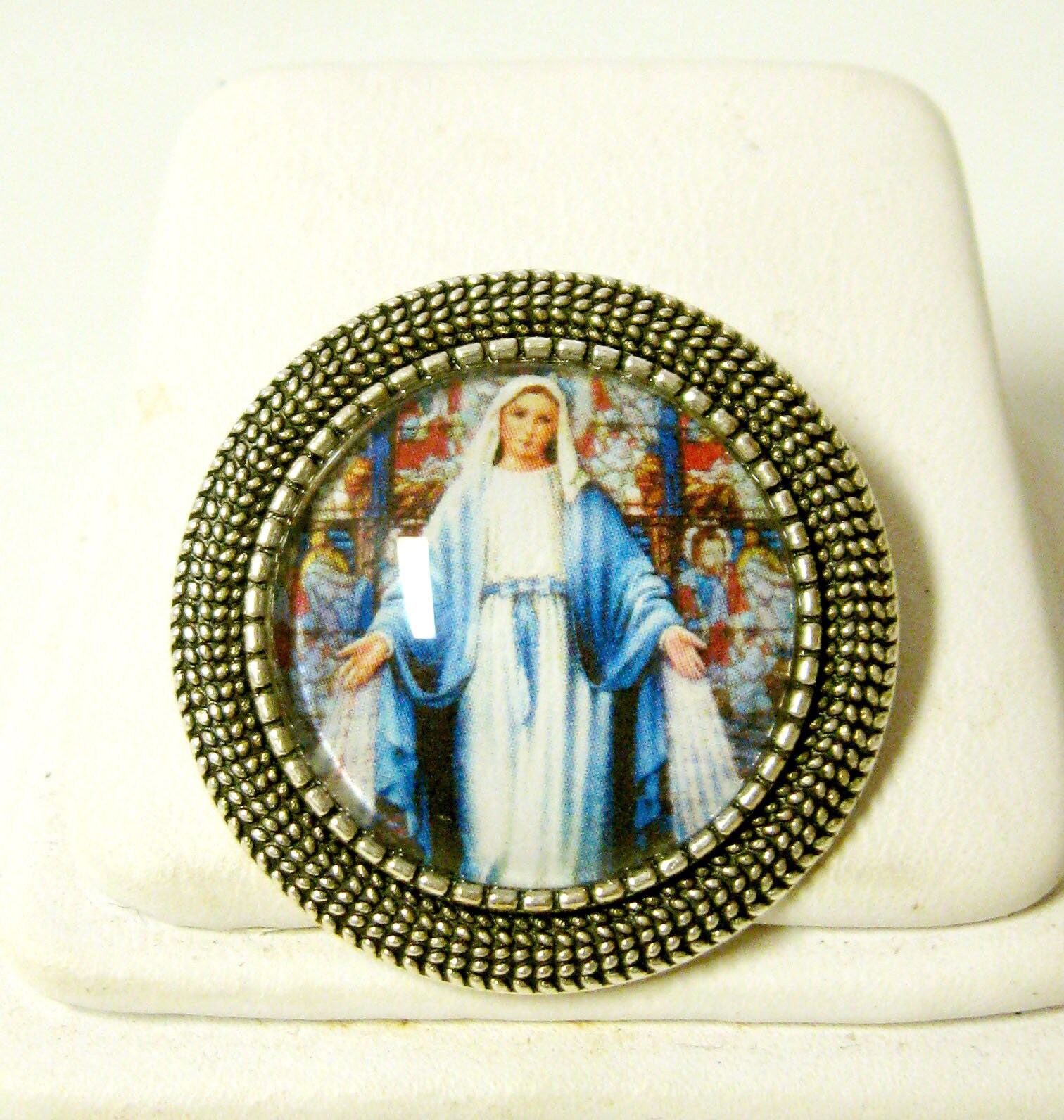 Wundertätige Medaille Brosche-Br09-063 von Gwendysgems