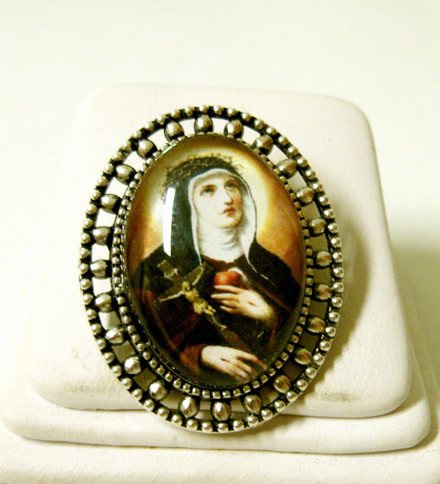 st. Veronica Brosche - Br02-064 von Gwendysgems