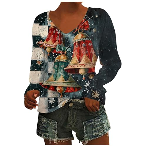 Gwnauz Weihnachtspulli Damen Weihnachtspullover Damen Lustig 3D Drucken Weihnachten Sweatshirt Langarm Rundhals Niedlich Pullover Mit Weihnachtsmann Xmas Hässliches Pullover Christmas Ugly Sweater Gwnauz Weihnachtspulli Damen Weihnachtspullover Damen Lustig 3D Drucken Weihnachten Sweatshirt Langarm Rundhals Niedlich Pullover Mit Weihnachtsmann Xmas Hässliches Pullover Christmas Ugly Sweater von Gwnauz