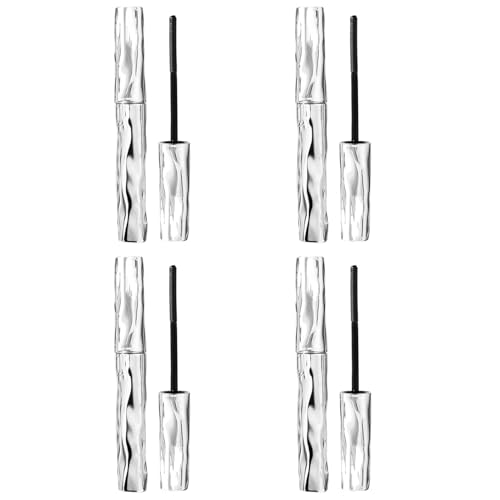 4 Stück Laidanyou Mascara 1.2 G Iron Eye Mascara Wasserfester Und Wischfester Wimperntusche, Augen Make-up Für Längere Und Dichtere Wimpern von Gwtdtoad