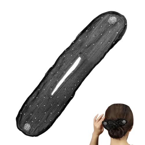 Gwtdtoad Dünner Haarknotenformer - Dekorativer und praktischer Duttmacher,Elastische Haaraccessoires Für Styling Anfänger Tägliche Hochsteckfrisuren Träger Vielbeschäftigte Berufstätige Gwtdtoad Dünner Haarknotenformer - Dekorativer und praktischer Duttmacher,Elastische Haaraccessoires Für Styling Anfänger Tägliche Hochsteckfrisuren Träger Vielbeschäftigte Berufstätige von Gwtdtoad