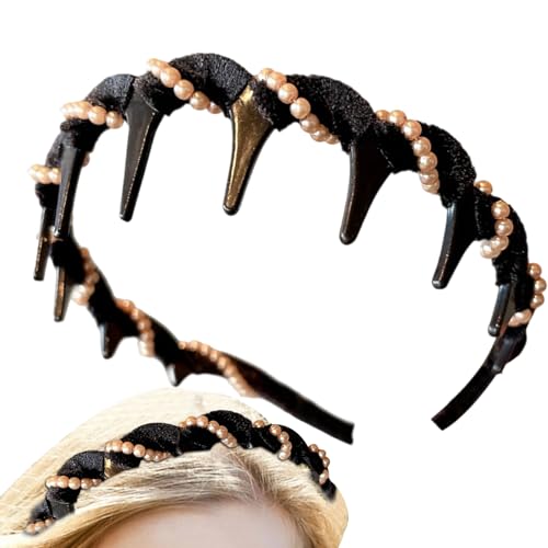 Gwtdtoad Haarband Für Damen,Großzügig Geschnittene Haarreifen Für Damen - Vintage Haarreifen Mit Zahnkranz Für Fitness Sport Hochzeit Alltag Party Gwtdtoad Haarband Für Damen,Großzügig Geschnittene Haarreifen Für Damen - Vintage Haarreifen Mit Zahnkranz Für Fitness Sport Hochzeit Alltag Party von Gwtdtoad