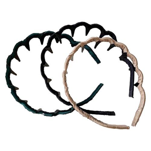 Gwtdtoad Vintage Haarreifen Für Damen | Elegante Kunsthaar Haarreifen Für Damen,3-teiliges Accessoire Kopfschmuck für Alltag Freizeit Gwtdtoad Vintage Haarreifen Für Damen | Elegante Kunsthaar Haarreifen Für Damen,3-teiliges Accessoire Kopfschmuck für Alltag Freizeit von Gwtdtoad