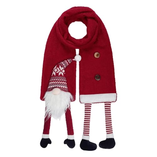 Gwtdtoad Weihnachtsschal Plüsch Weihnachtszwerg Schal Warmer Winter Schal Gesichtsloser Weihnachtsmann Schal Für Frauen Und Männer, Dekorative Plüschschals 220x19x8 Cm Gwtdtoad Weihnachtsschal Plüsch Weihnachtszwerg Schal Warmer Winter Schal Gesichtsloser Weihnachtsmann Schal Für Frauen Und Männer, Dekorative Plüschschals 220x19x8 Cm von Gwtdtoad