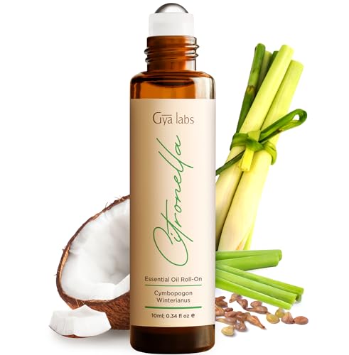 Gya Labs Citronella Roll On, Citronella Perfume Oils for Women von Gya Labs