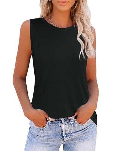 Gyabnw Damen Oberteile Basic Tank Tops Blau Frauen Shirt lang Sommer Shirts Top Gyabnw Damen Oberteile Basic Tank Tops Blau Frauen Shirt lang Sommer Shirts Top von Gyabnw
