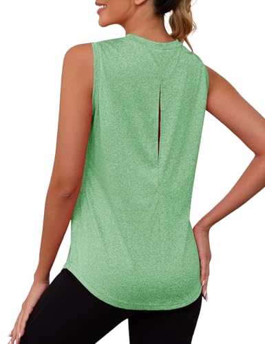 Gyabnw Damen Tank Top Sports Shirts Sommer Oberteile Frauen Open Back Tank Tops Training Fitness von Gyabnw