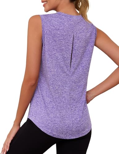 Gyabnw Damen Tank Top Sports Shirts Sommer Oberteile Frauen Open Back Tank Tops Training Fitness von Gyabnw