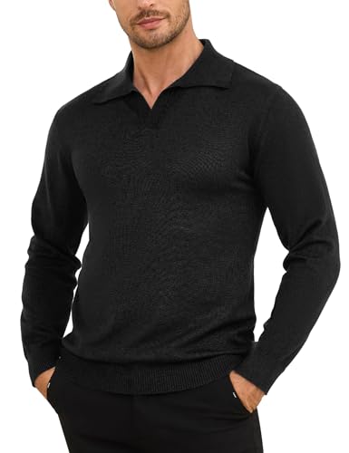 Gyabnw Herren Rollkragenpullover Pullover Strickpullover Winterpullover Polokragen Sweater Pulli Arbeitspullover Warm Langarmshirt von Gyabnw