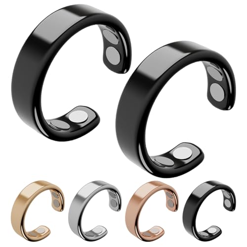 Gyagalre Sömni Ring Damen Wechseljahre Original, Wechseljahreshilfe Natürlich (2 Schwarz) von Gyagalre