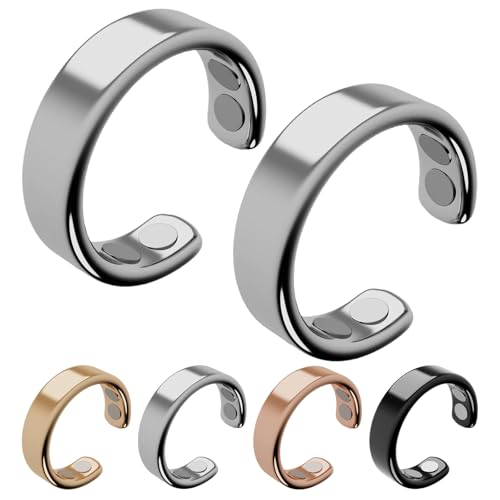 Gyagalre Sömni Ring Damen Wechseljahre Original, Wechseljahreshilfe Natürlich (2 Silber) von Gyagalre