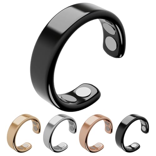 Gyagalre Sömni Ring Damen Wechseljahre Original, Wechseljahreshilfe Natürlich (Schwarz) von Gyagalre