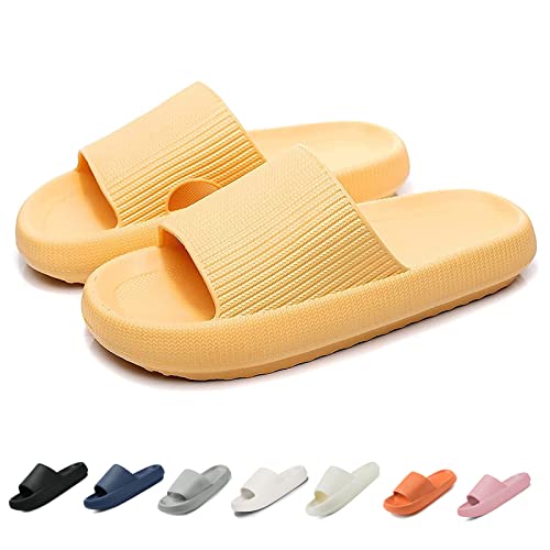 Orthoslipper Original, Orthoslipper Das Original, Superweiche, Rutschfeste Badeschuhe für Kinder und Erwachsene (Gelb, Erwachsene, Damen, 36, Numerisch (von/bis), EU Schuhgrößensystem, 37, M) von Gyagalre