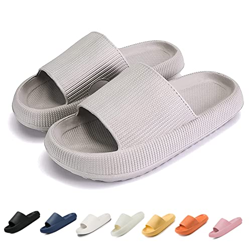 Orthoslipper Original, Orthoslipper Das Original, Superweiche, Rutschfeste Badeschuhe für Kinder und Erwachsene (Grau, Erwachsene, Damen, 36, Numerisch (von/bis), EU Schuhgrößensystem, 37, M) von Gyagalre