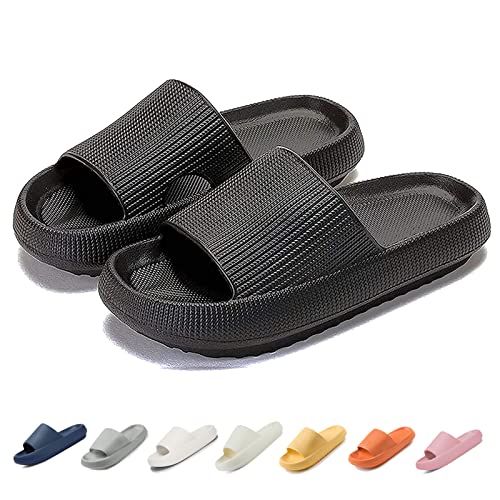 Orthoslipper Original, Orthoslipper Das Original, Superweiche, Rutschfeste Badeschuhe für Kinder und Erwachsene (Schwarz, Erwachsene, Damen, 36, Numerisch (von/bis), EU Schuhgrößensystem, 37, M) von Gyagalre