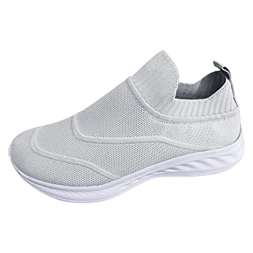 Damen Turnschuhe Sneaker Schuhe Casual Fashion Joggingschuhe Leicht Turnschuhe Anti-Rutsch Atmungsaktives Vermascht Walkingschuhe Outdoor Fitness Erhöhte Dämpfung Und Entlastung Der Füße von Gyaimxfu