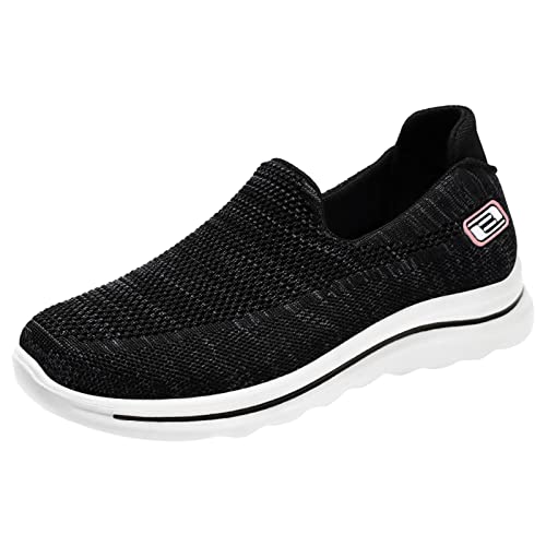 Damen Turnschuhe Sneaker Schuhe Leicht Fashion Joggingschuhe Bequeme Memory Schaum Sneaker Atmungsaktives Vermascht Walkingschuhe Outdoor Fitness Erhöhte Dämpfung Und Entlastung Der Füße von Gyaimxfu