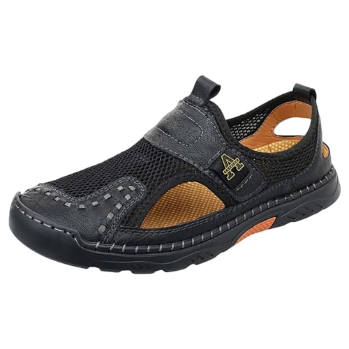 Gyaimxfu Badeschuhe Damen Herren Luftig Atmungsaktiv Schnell Trocknend Wasserschuhe Outdoor Tragbar Breiter Zehenbox Laufschuhe Barfuss Schuhe Bequem Sommer Surfschuhe von Gyaimxfu