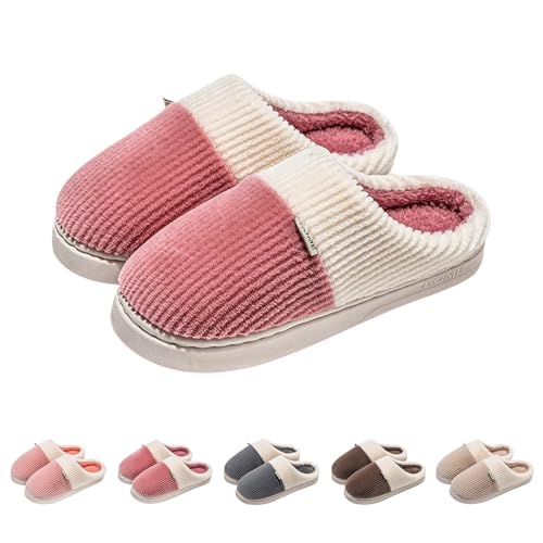 Gyaimxfu Damen Hausschuhe Pantoffeln Herren Antirutsch Rutschfest Leichte Hausschuh Winter Warme Indoor Outdoor Neue 2025 Gyaimxfu Damen Hausschuhe Pantoffeln Herren Antirutsch Rutschfest Leichte Hausschuh Winter Warme Indoor Outdoor Neue 2025 von Gyaimxfu