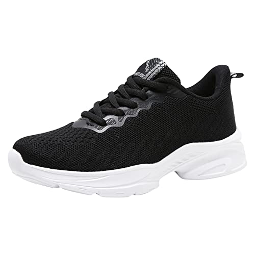 Gyaimxfu Damen Turnschuhe Sneaker Schuhe Leicht rutschfest Turnschuhe Bequeme Schuhe Mit Weicher Sohle Atmungsaktives Vermascht Walkingschuhe Sportschuhe Erhöhte Dämpfung Und Entlastung Der Füße von Gyaimxfu