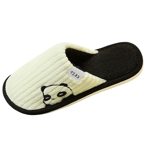 Gyaimxfu Hausschuhe Damen Winter Plüsch Pantoffeln Herren Warm Filzpantoffeln Frauen Bequeme Filzhausschuhe Filz Slippers Unisex Neue 2025 von Gyaimxfu